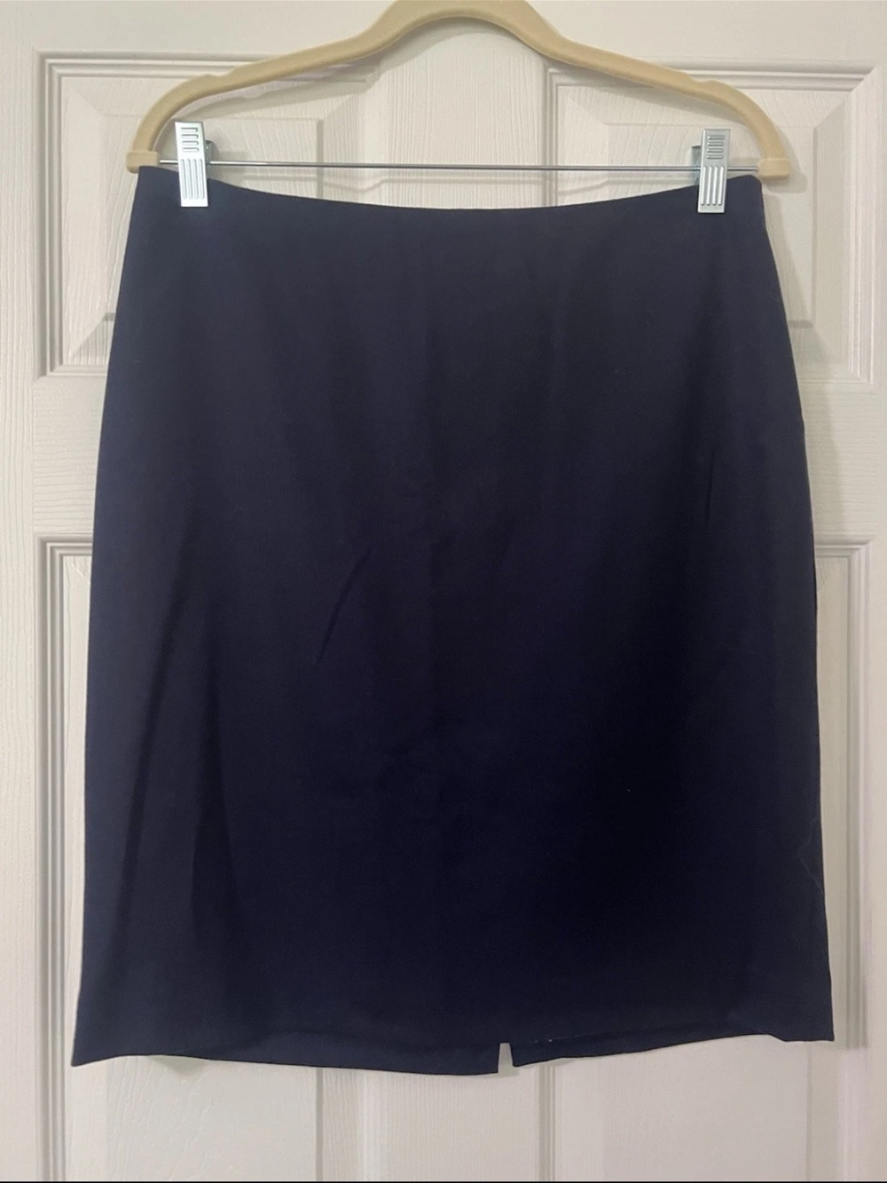 Talbots Navy Pencil Skirt 8